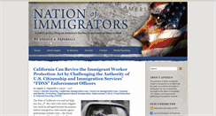 Desktop Screenshot of nationofimmigrators.com