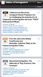 Mobile Screenshot of nationofimmigrators.com